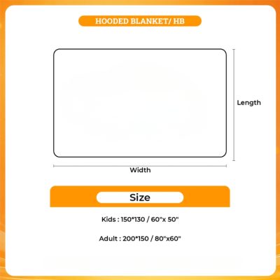 3D HOODED BLANKET - Hannibal Merch
