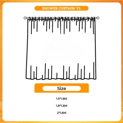 3D shower curtain - Hannibal Merch