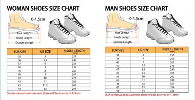 Air Jordan 13 Shoes Size Chart - Hannibal Merch