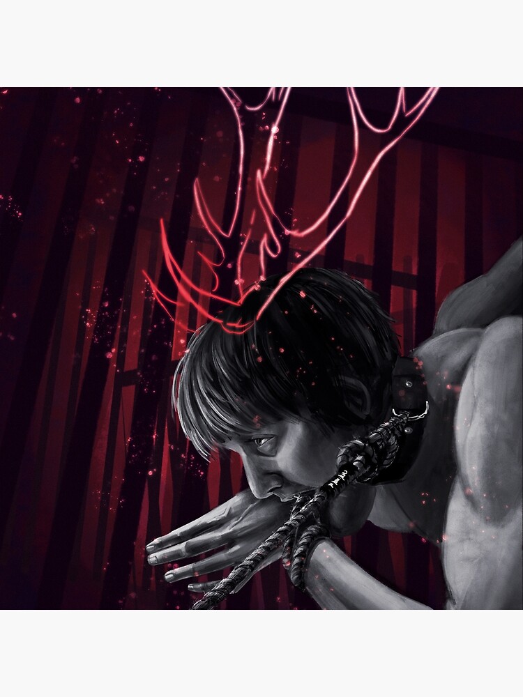 Hannibal Caged Throw Pillow - Image 2