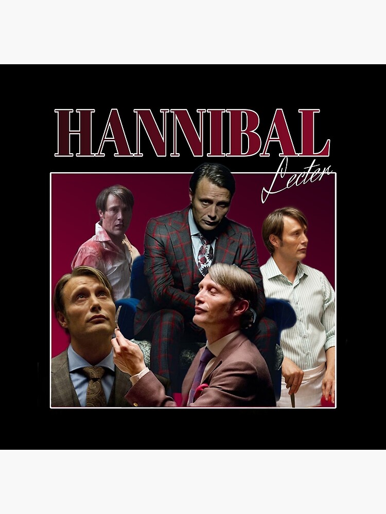 Hannibal Lecter New Design Throw Pillow - Image 2