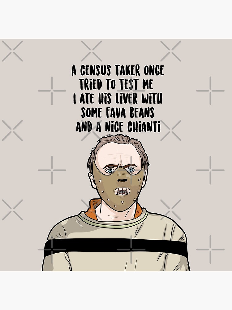 Hannibal Lecter The Silence Of The Lambs Throw Pillow - Image 2