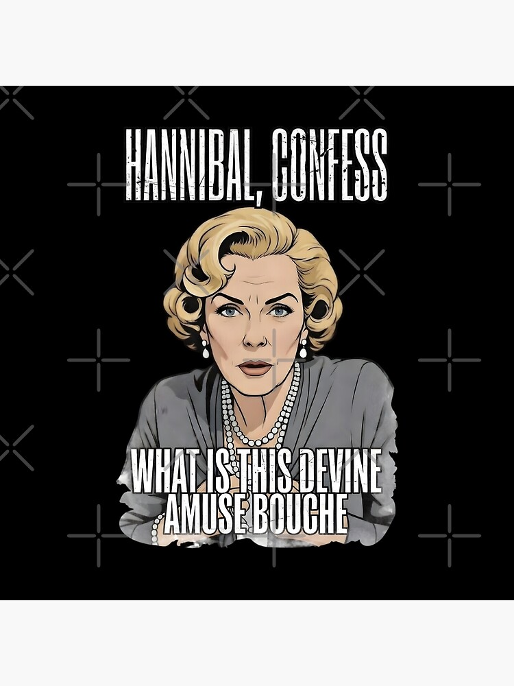 Hannibal S Divine Amuse Bouche Archer Style Throw Pillow - Image 2
