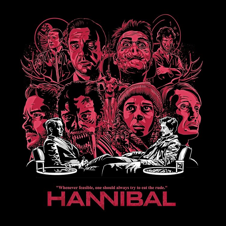 Hannibal Eat The Rude Tote Bag - Image 2