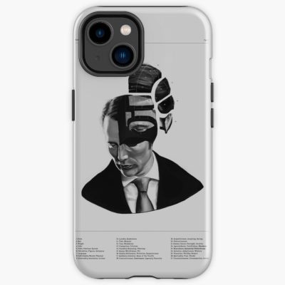 Hannibal Lecter Phrenology Iphone Case