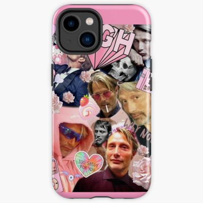 Mads Mikkelsen Collage Iphone Case
