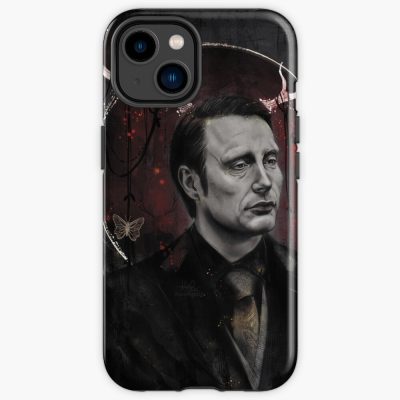 Blood Red Hannibal Lecter Iphone Case