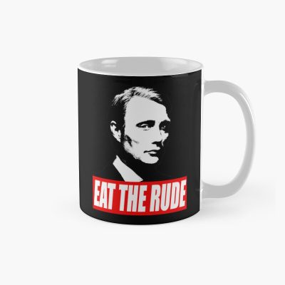 Eat The Rude Hannibal Dark  Mug