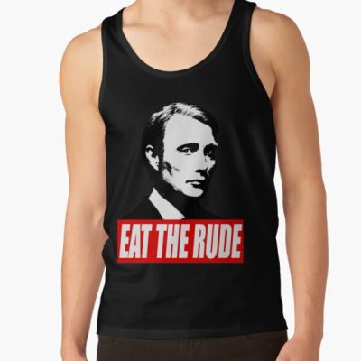 Eat The Rude Hannibal Dark Tank Top