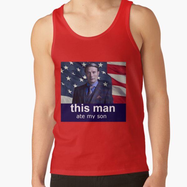 This Man Ate My Son Hannibal Tank Top - Image 4