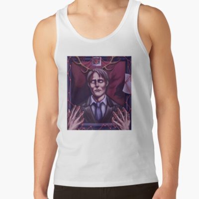 Hannibal Lecter Creepy Tank Top