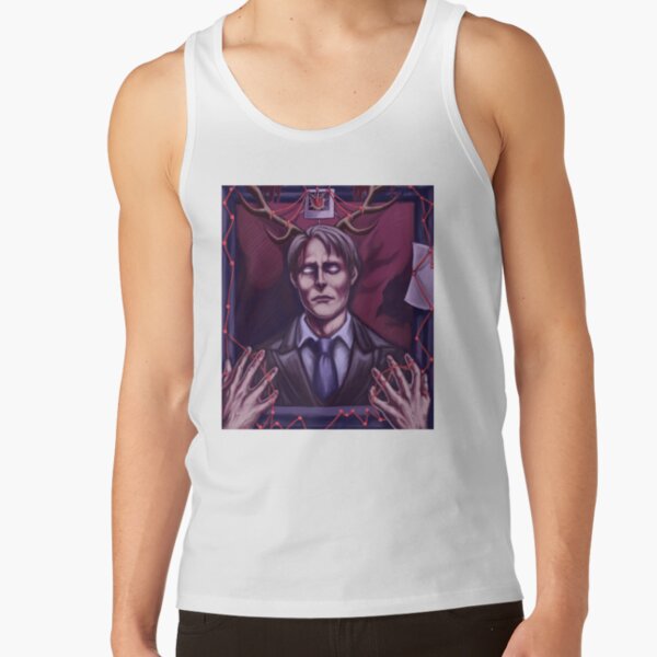 Hannibal Lecter Creepy Tank Top