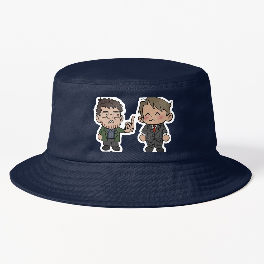 Chibi Will And Hannibal Bucket Hat