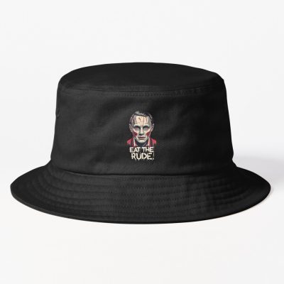 Eat The Rude Horror Hannibal Lecter Bucket Hat