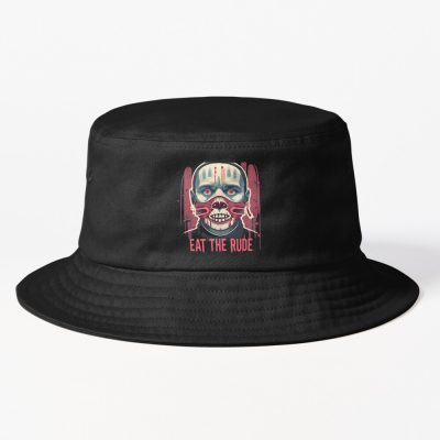 Eat The Rude Scary Bucket Hat