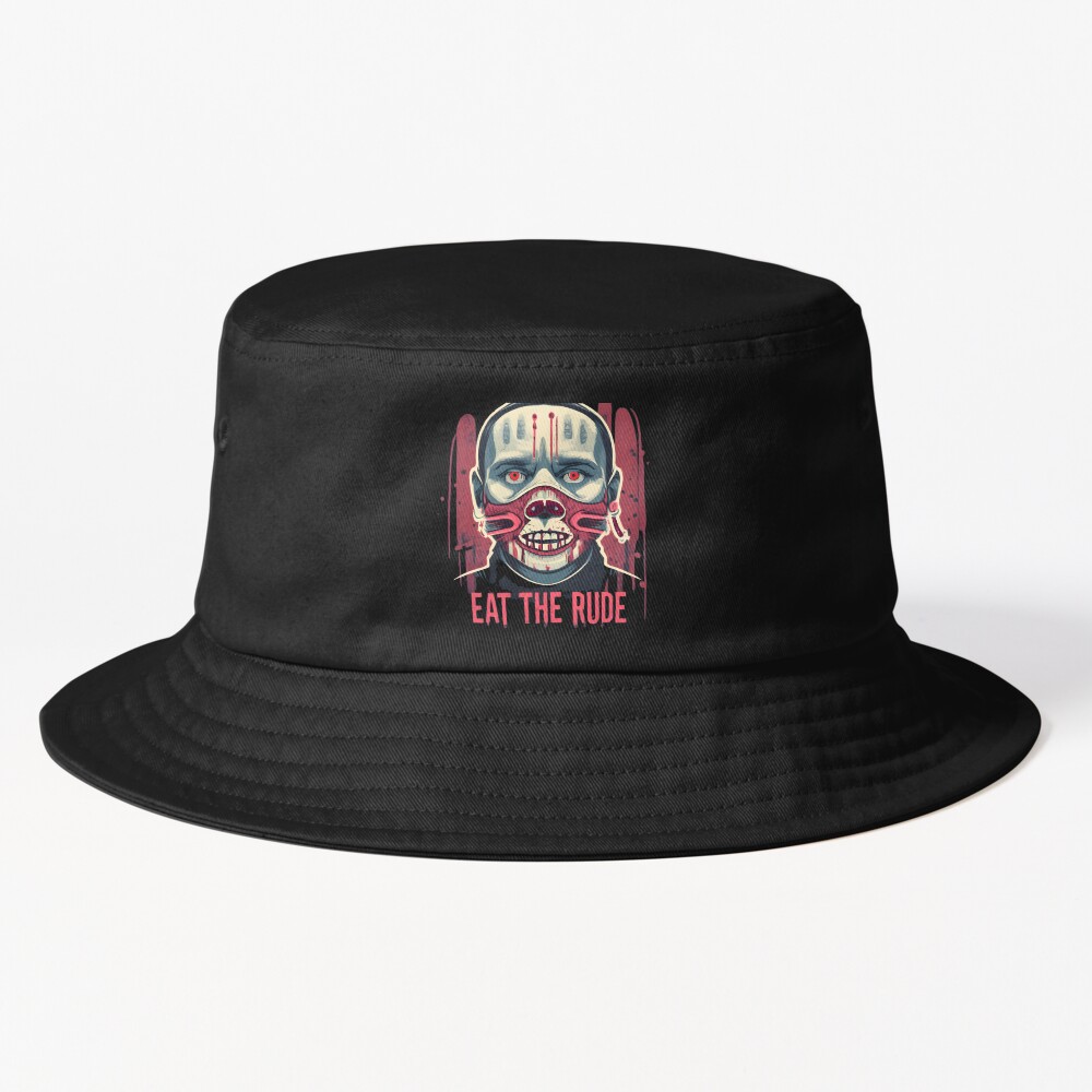 Eat The Rude Scary Bucket Hat