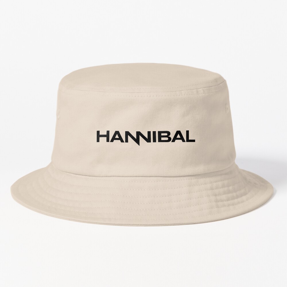 Hannibal Logo Black Bucket Hat