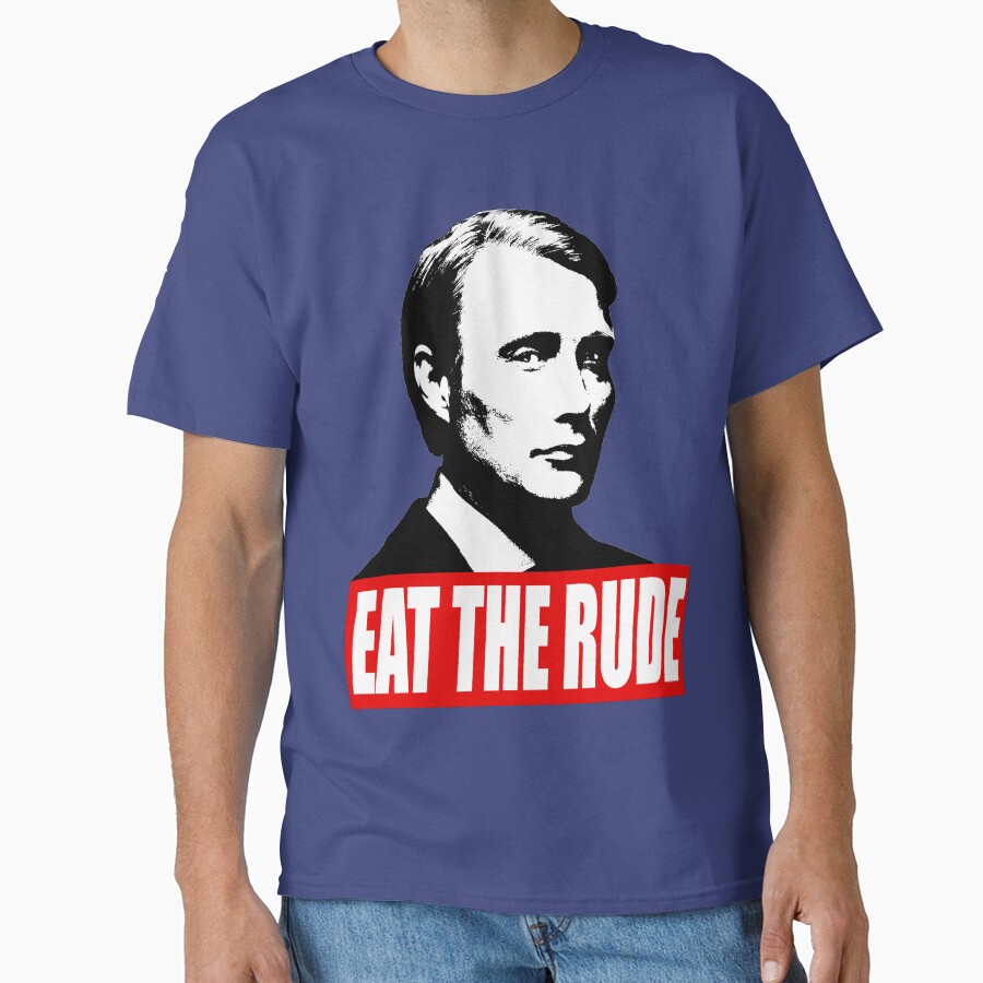 Eat The Rude Hannibal Dark T-shirt - Image 4