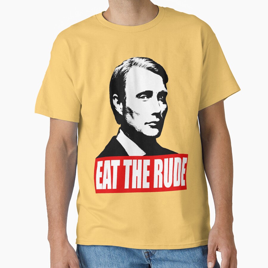 Eat The Rude Hannibal Dark T-shirt - Image 6