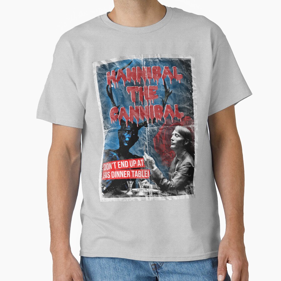 Hannibal The Cannibal Vintage T-shirt - Image 3