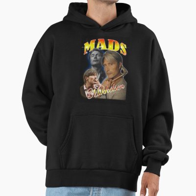 Mads Mikkelsen Bootleg Design Hoodie