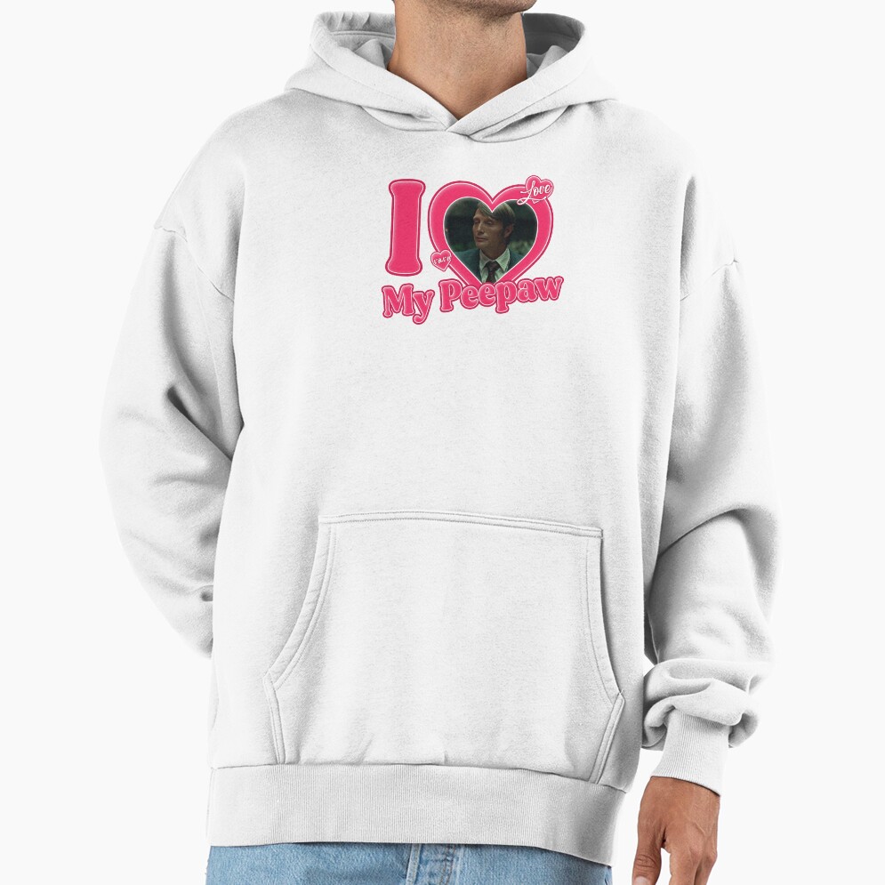 I Love My Peepaw Mads Mikkelsen Hoodie - Image 2