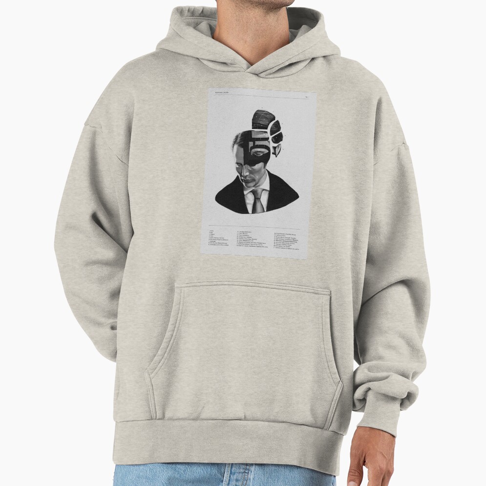 Hannibal Lecter Phrenology Hoodie - Image 3