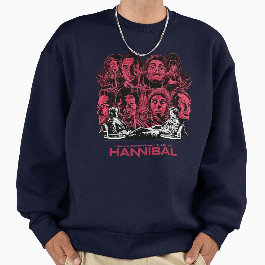 Hannibal Eat The Rude Sweatshirt - Image 5