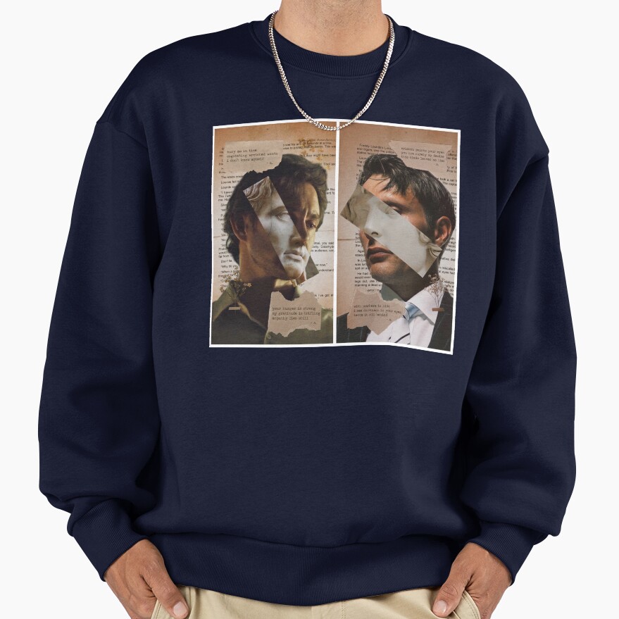 Secreted Love Will Graham And Hannibal Lecter Sweatshirt - Image 5
