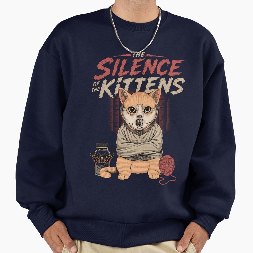 Silence Of The Kittens Sweatshirt - Image 5