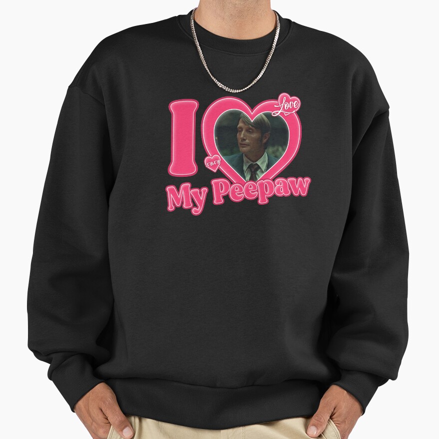 I Love My Peepaw Mads Mikkelsen Sweatshirt