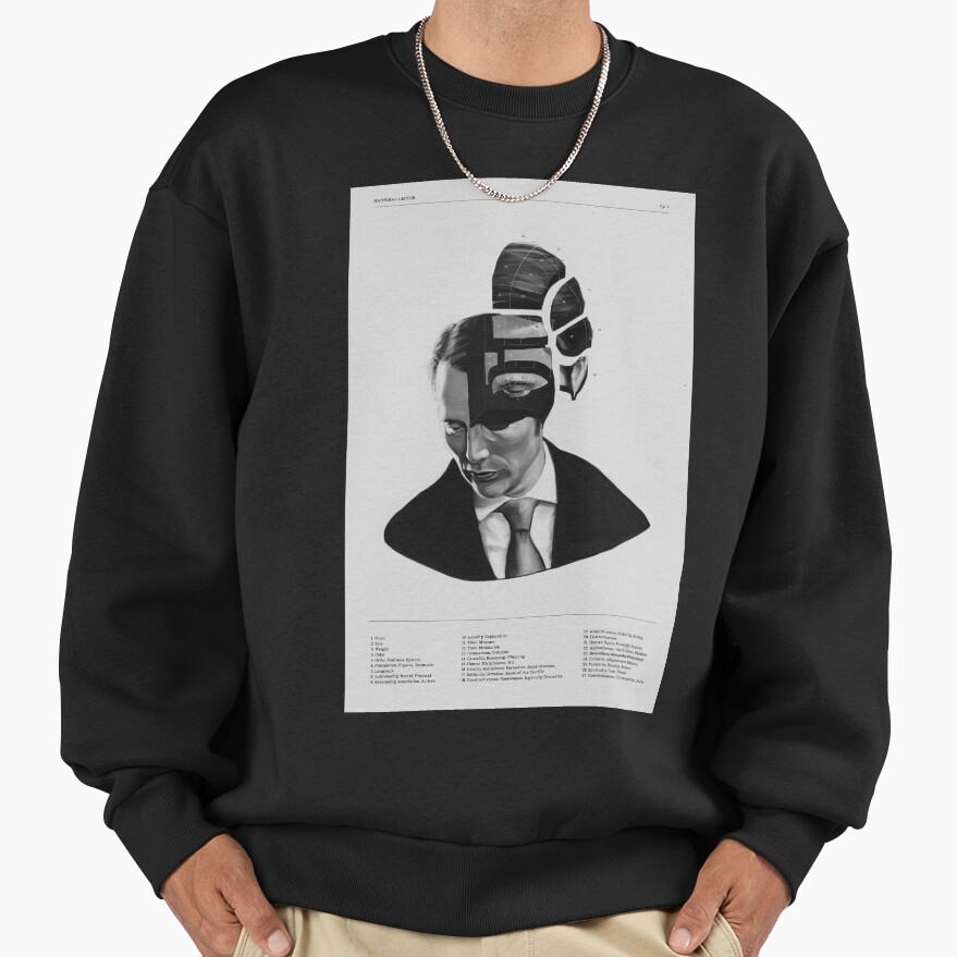 Hannibal Lecter Phrenology Sweatshirt - Image 2