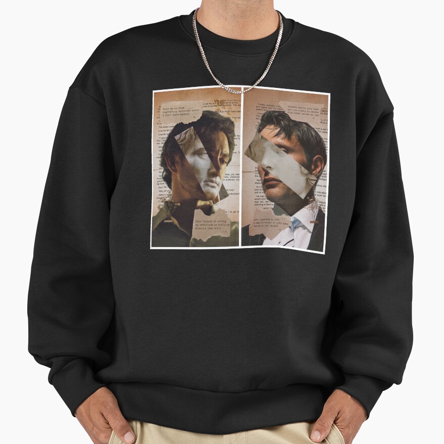 Secreted Love Will Graham And Hannibal Lecter Sweatshirt - Image 2