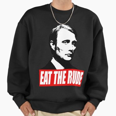 Eat The Rude Hannibal Dark Sweatshirt