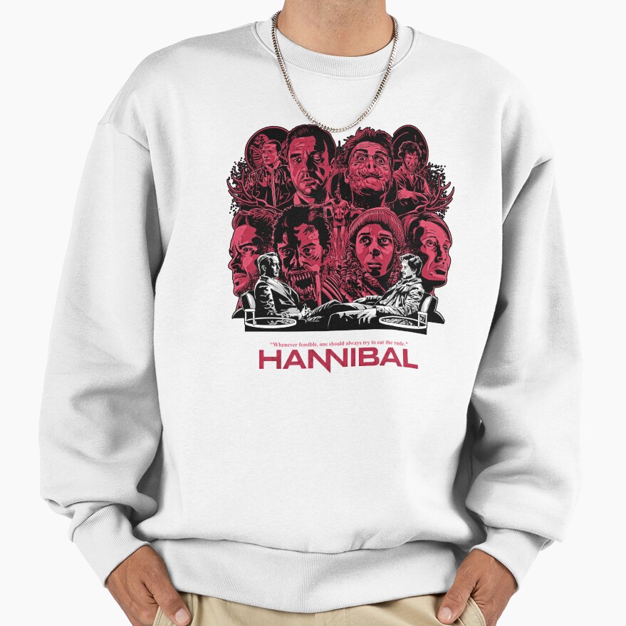 Hannibal Eat The Rude Sweatshirt - Image 2