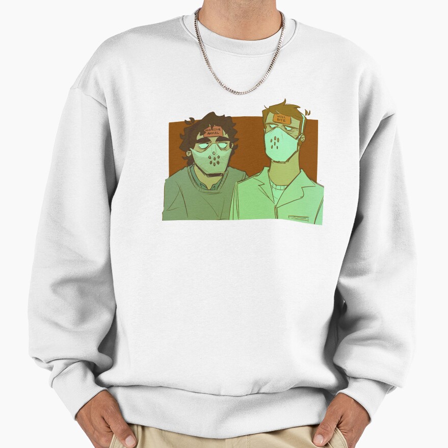 Heed The Stickers Hannibal Lecter Sweatshirt - Image 2