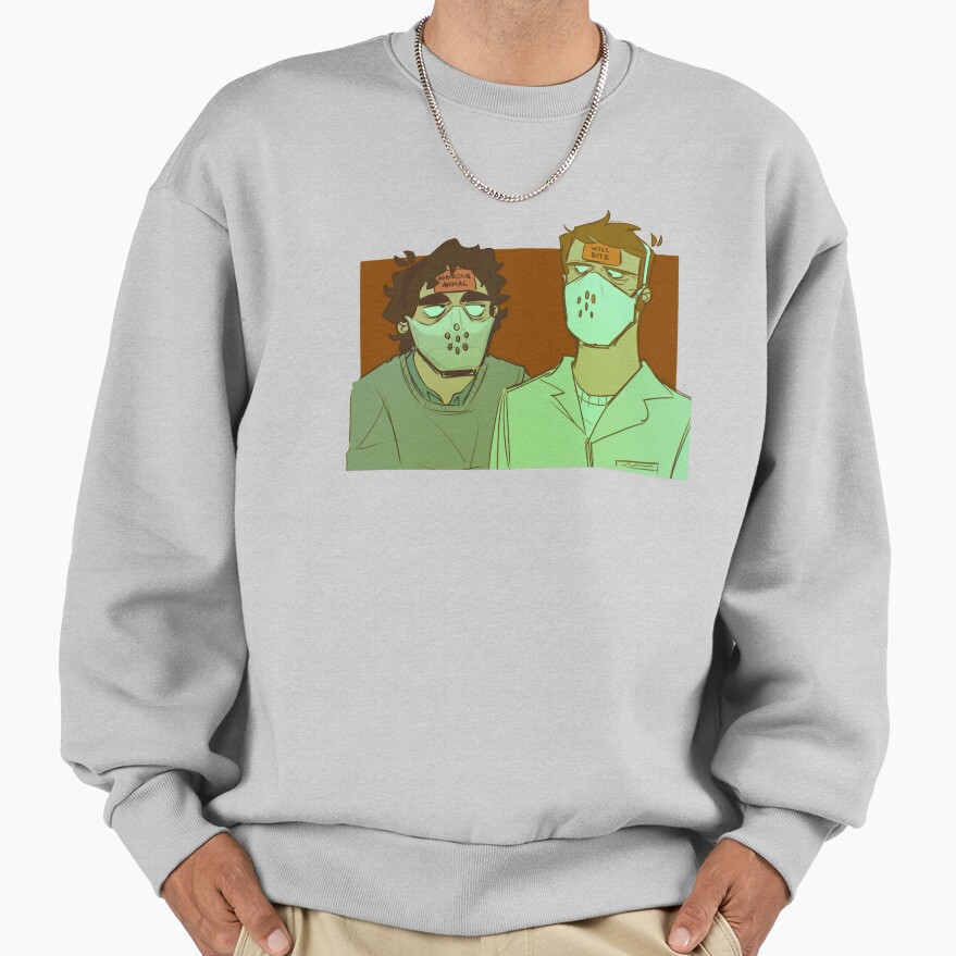 Heed The Stickers Hannibal Lecter Sweatshirt - Image 4