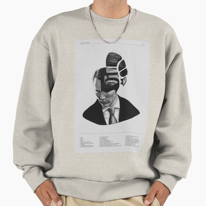 Hannibal Lecter Phrenology Sweatshirt - Image 3