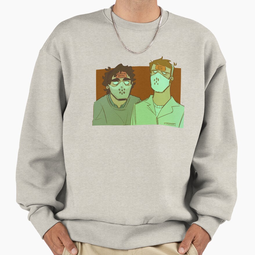 Heed The Stickers Hannibal Lecter Sweatshirt - Image 3