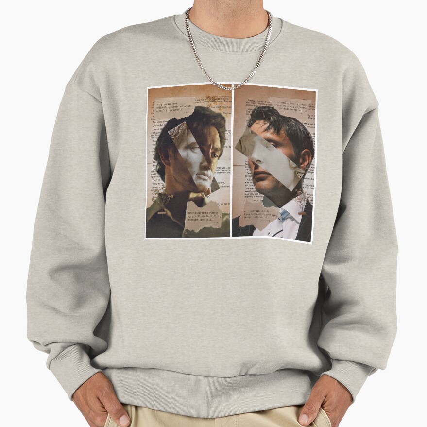 Secreted Love Will Graham And Hannibal Lecter Sweatshirt - Image 3