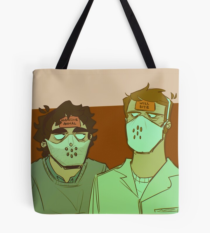 Heed The Stickers Hannibal Tote Bag