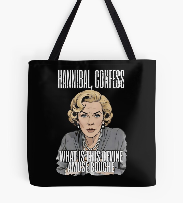 Hannibal S Divine Amuse Bouche Archer Style Tote Bag