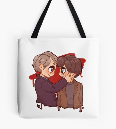 Hannibal Lector And Will Graham Tote Bag