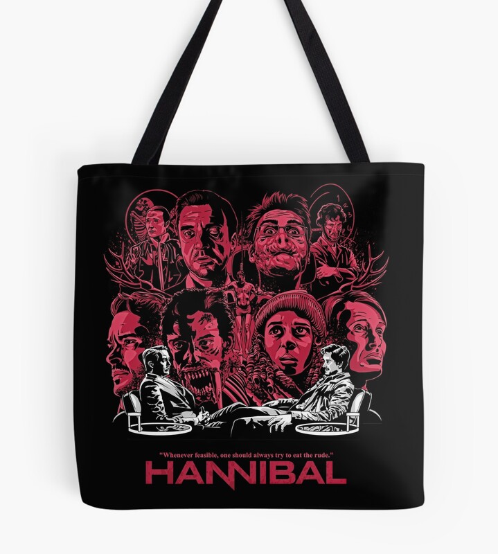 Hannibal Eat The Rude Tote Bag
