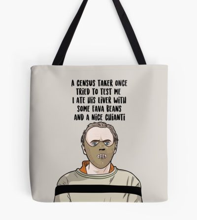 Hannibal Lecter The Silence Of The Lambs Tote Bag