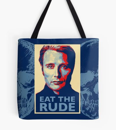 Eat The Rude Hannibal Lecter Tote Bag