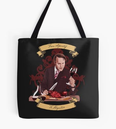 From Aperitif To Digestivo Hannibal Lecter Tote Bag