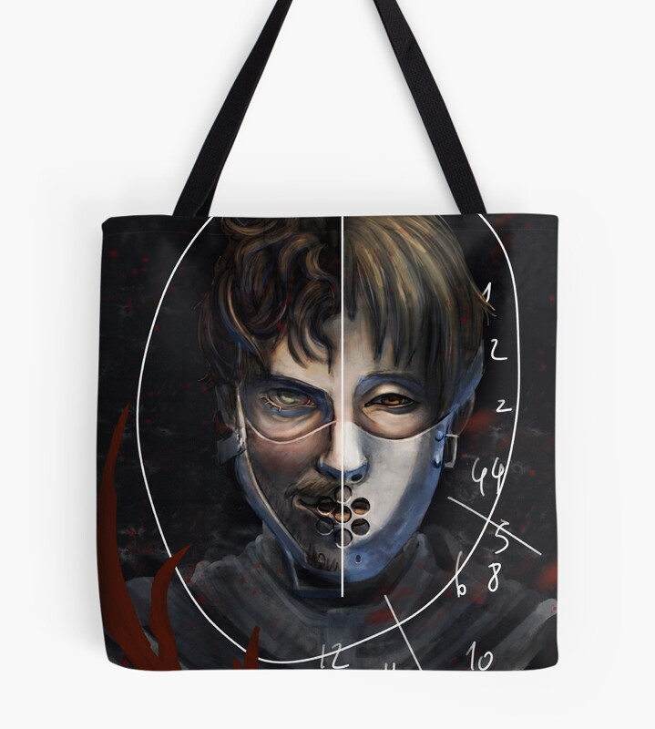 Two Sides Hannibal Lecter Tote Bag