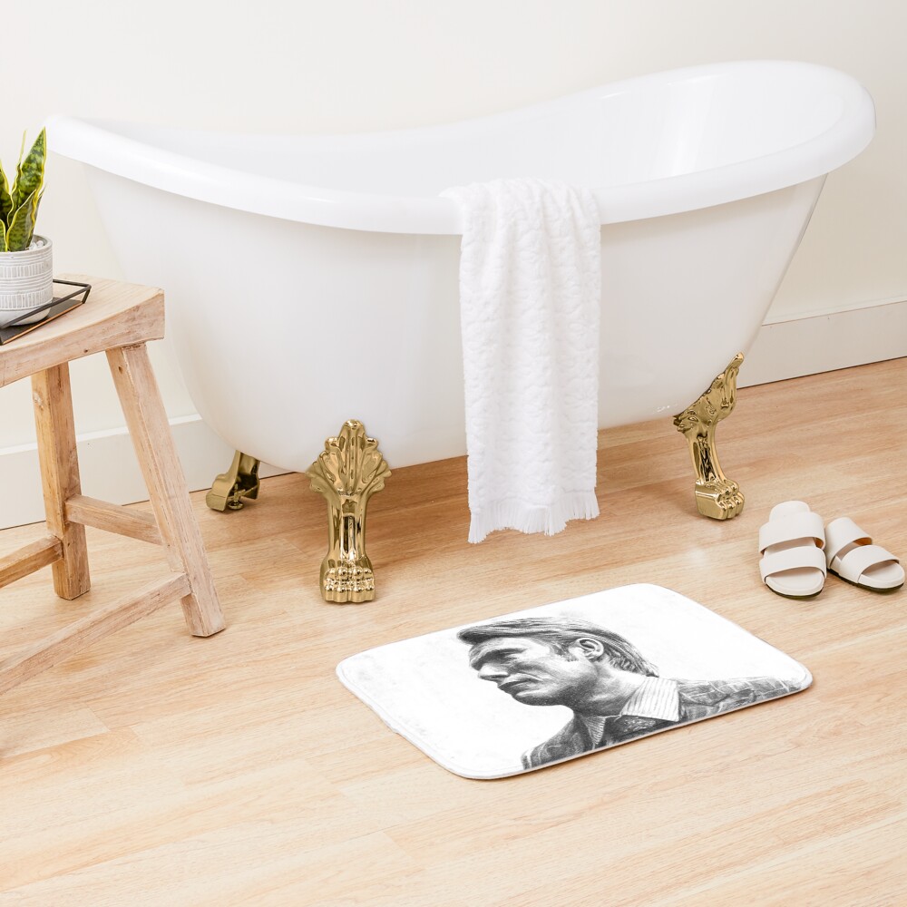 Hannibal Art Print Mads Mikkelsen Bath Mat - Image 2