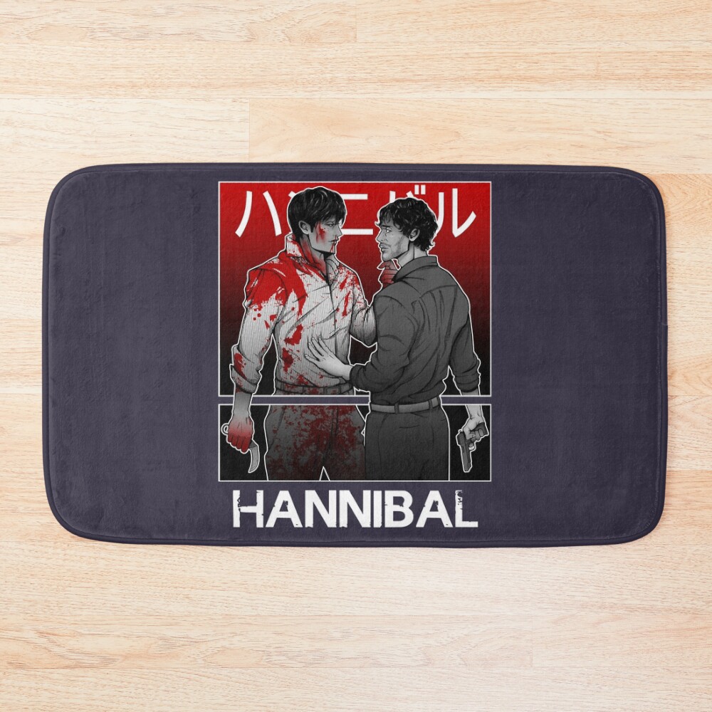 Hannigram Hannibal Lecter Horror Bath Mat
